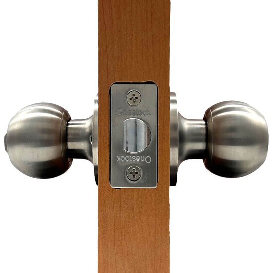 onestock® Ball Lockset | MFS Supply - Privacy Side of Door